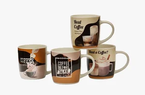 КОРАЛЛ Кружка 340мл. Кофейные традиции BR06/4134 микс