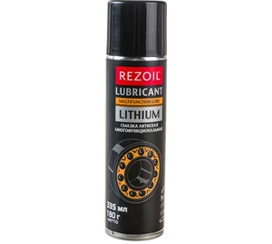 Rezer Литиевая смазка аэрозоль 335 мл REZOIL LITHIUM