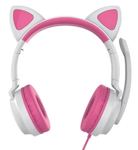 QUMO Гарнитура Game Cat White&pink (GHS 0035)