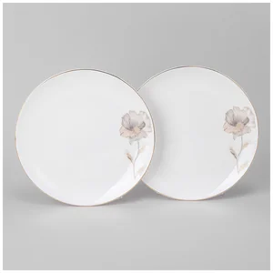 Lefard Набор тарелок закусочных inspiration золотой цветок 2 шт. 20,5 СМ 422-121