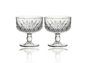 PASABAHCE Ваза для мороженого Таймлесс 2 шт. 260 мл h=102,5 мм 51759B