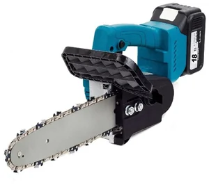 Пила цепная аккумуляторная 18В, 6 Ач Li-ion аккум. 2шт, ЗУ, кейс 105119