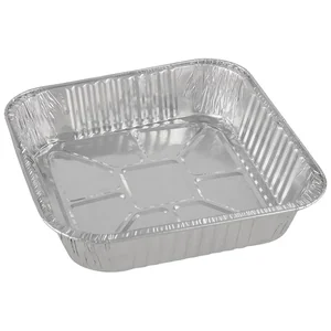Mallony Форма для выпечки, LAMINA, размер: 20,5*20,5*4,5 см, из алюм фольги, квадратная, одноразовая 108085-SK