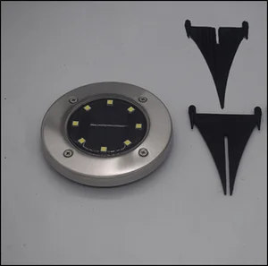 Фонарь садовый на солнечной батарее и датчиком движения 8led 14924-3-1