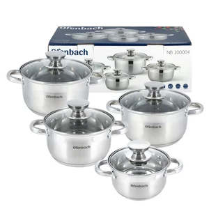 Kamille Набор кастрюль 8 предметов NB 100004