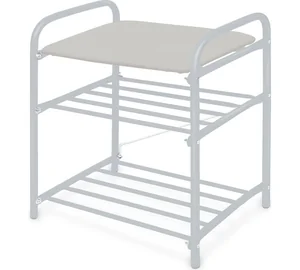 НИКА Банкетка Б1-1/МС светло-серый/матовый серый