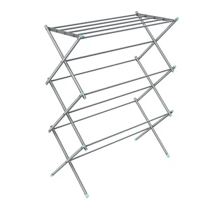НИКА Сушилка д/белья напольная СБВ4/С серебро вертикальная