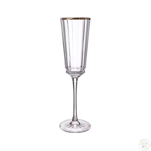 RCR Набор фужеров для шампанского Macassar Gold 170 мл (6 шт) 65348