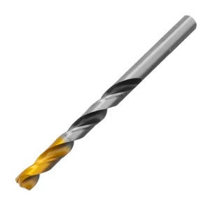 Denzel Сверло спиральное по металлу 8 x 117мм, Р6М5, Golden Tip, многогранная заточка  718282