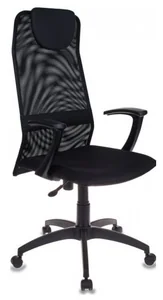 Бюрократ Кресло руководителя Бюрократ KB-8/BLACK черный TW-01 TW-11