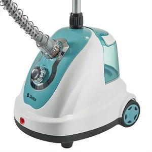 DELTA Отпариватель электрический 2000 Вт, 1,4 л DL-2016S белый с серо-голубым