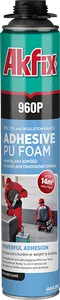 AKFIX КЛЕЙ-ПЕНА  ПРОФ. всесезон. 800мл. 960P