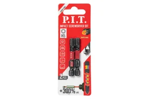 P.I.T. Биты ударные H5x50 мм 2 шт в уп. (ASDR01-50H5)
