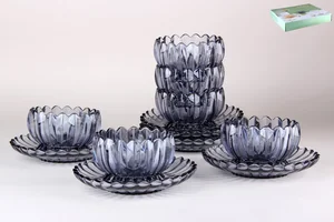 КОРАЛЛ Набор сервировочный ваз на 6 персон (12 пр.) 7222