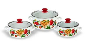 КМК Набор Запеканка-1-Экстра (2л,3л,4л) белый