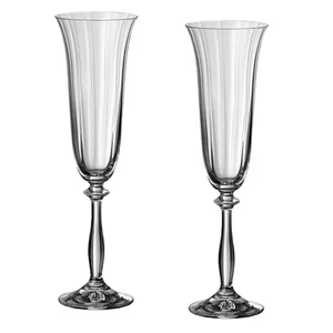 BOHEMIA Набор бокалов для шампанского Angella Optic (2шт) 40600/opt/190/2