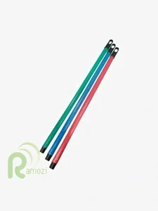 Ramozi Черенок 117см МЕТАЛЛ для щеток и швабр в пленке однотонные RA-914