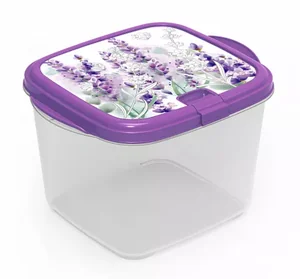 ПОЛИМЕРБЫТ Конт. 1,5л ЛАВАНДА с клапаном д/СВЧ 97344