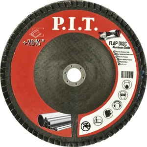 P.I.T. Круг лепестковый шлифовальный 180x22,2 мм A60 (APLS01-18060)