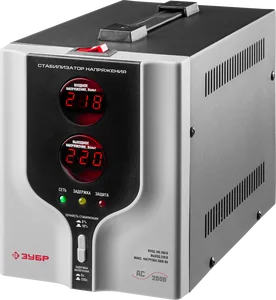 Зубр Стабилизатор напряжения АС 2000 серый