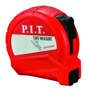 P.I.T. Рулетка с фиксатором 7.5 м x 25 мм, ABS (HTPM01-75MA)