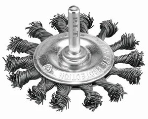 P.I.T. Щетка дисковая витая 75x0,5мм хвостовик 6 мм (APLS10-G075)