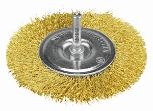 P.I.T. Щетка дисковая 100x0,3мм хвостовик 6 мм (APLS10-F100)