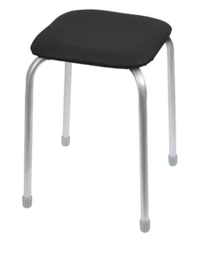 НИКА Табурет КЛАССИКА 3 ТК03/Ч черный