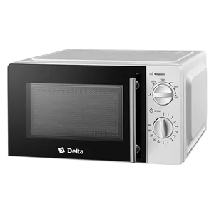 DELTA Микроволновая печь 700 Вт, 20 л DL-86L20 белая