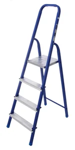 Stairs Стальная стремянка с алюминиевыми ступенями ЛАЙТ 4 ступени CST04