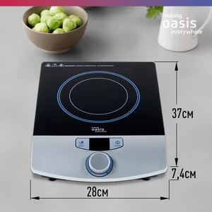 Oasis Настол. индукц. плита A-PB1S ЧЕРН
