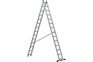 Stairs Универсальная усиленная двухсекционная лестница 14 ступеней ALP214