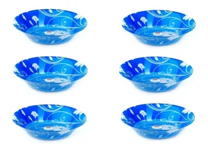 PASABAHCE Набор глубоких тарелок Serenade Blue 22 см (6 шт.) 10335