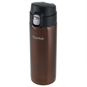 ALPENKOK Термокружка вакуумная 380 мл AK-04811A коричневая