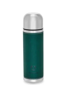 Арктика Термос 108-700-GN 700мл.в кожаной оплетке,зеленый