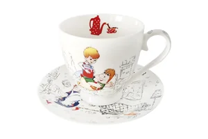КОРАЛЛ Чайная пара «Малыш и Карлсон» HD2411-440CS