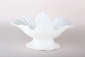 КОРАЛЛ Блюдо на ножке 30,5х18х15 см  7143