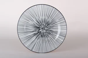 КОРАЛЛ Тарелка обеденная 23см."Line" ZXP2401-9FP