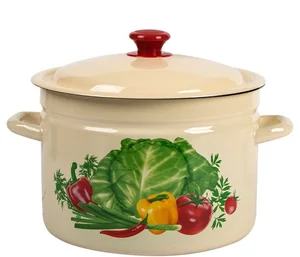 КМК Кастрюля 8 л 41804 202/6 слоновая кость