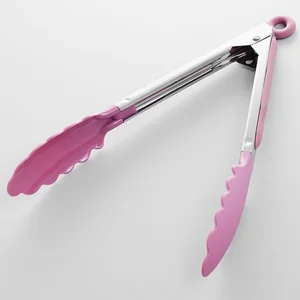 WEBBER Кухонные щипцы ВЕ 1587 Y темно-розовые