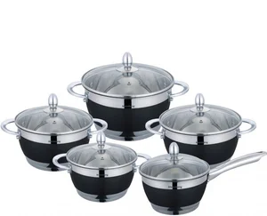 KLAUSBERG Набор кастрюль (10 пр.) KB 7276