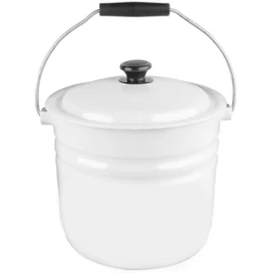 КМК Ведро с крышкой 12л 41204 242 белое