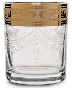 ГУСЬ ХРУСТАЛЬНЫЙ Набор стаканов для виски Русский узор 255 мл. GE09-405