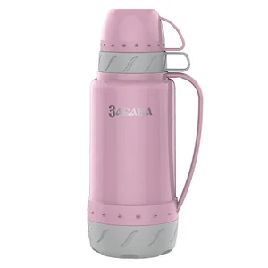 ЗАБАВА Термос 1,8 л. РК 1802 розовый с серым