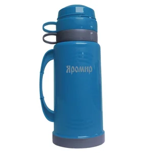 ЯРОМИР Термос 1,0 л. ЯР 2020 С синий с серым