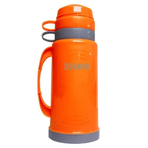 ЯРОМИР Термос 1,0 л. ЯР 2020 С оранжевый с серым