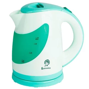 ВАСИЛИСА Чайник электрический Т25 2200 белый с зеленым