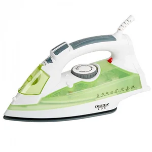 DELTA Утюг 2200W LUX DL 350 белый с зеленым