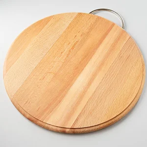 WEBBER Доска разделочная Круг с металлом 30x30x1.3 см Км 30