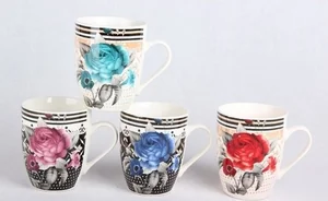 КОРАЛЛ Кружка 390мл.Роза 2597